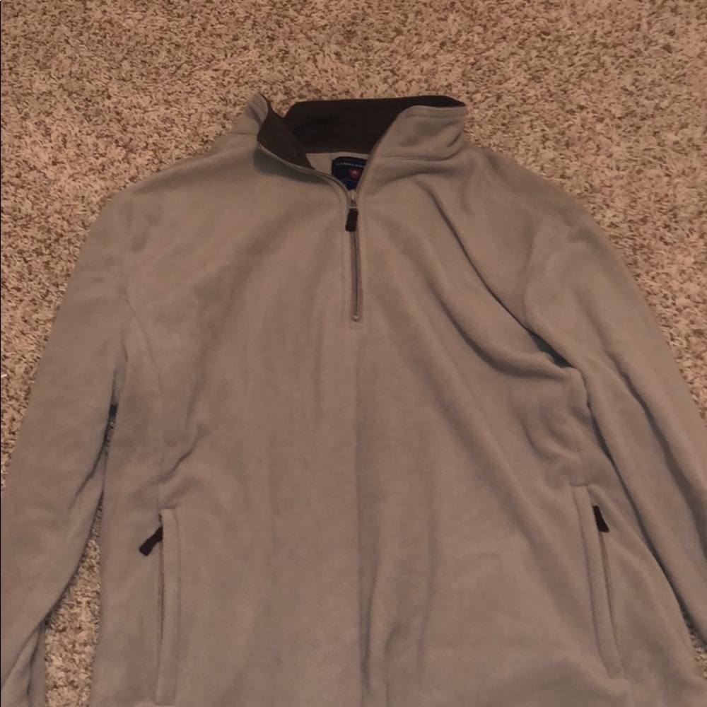 tan saddlebred long sleeve warm fleece